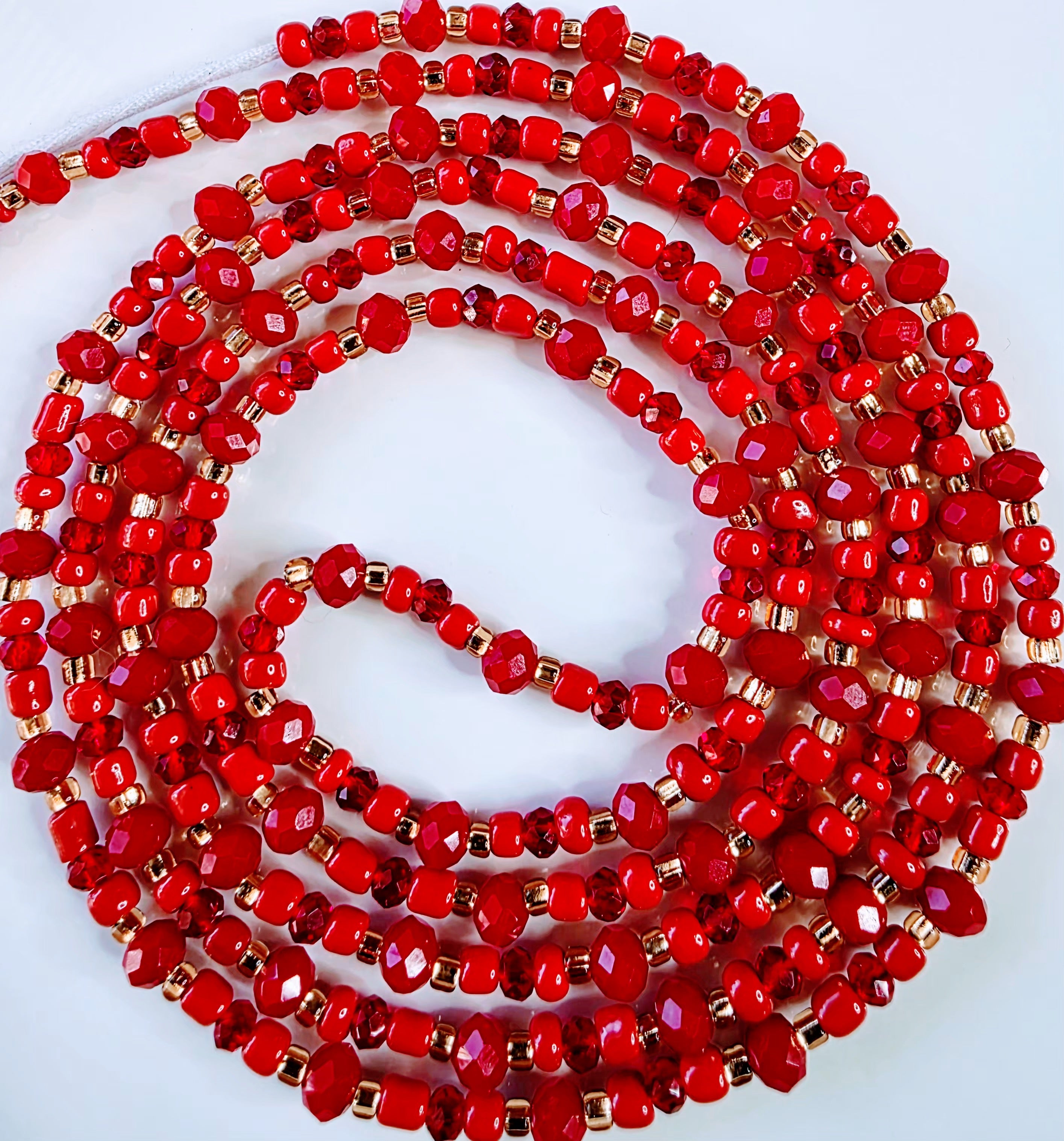 Ruby Red – Love Me Waist Beads