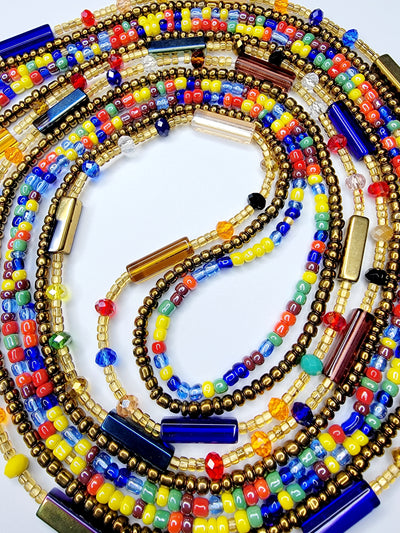 Multi Color Krystal Bar Set