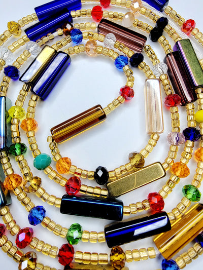 Multi Color Krystal Bar Set