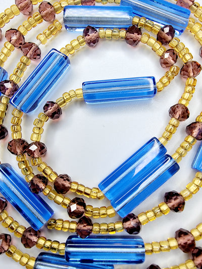 Blue Krystal Bar Set
